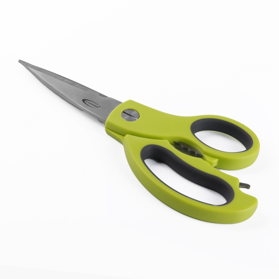 KITCHENMARK Stainless Steel Kitchen Scissors 23cm - 2 Color Pack