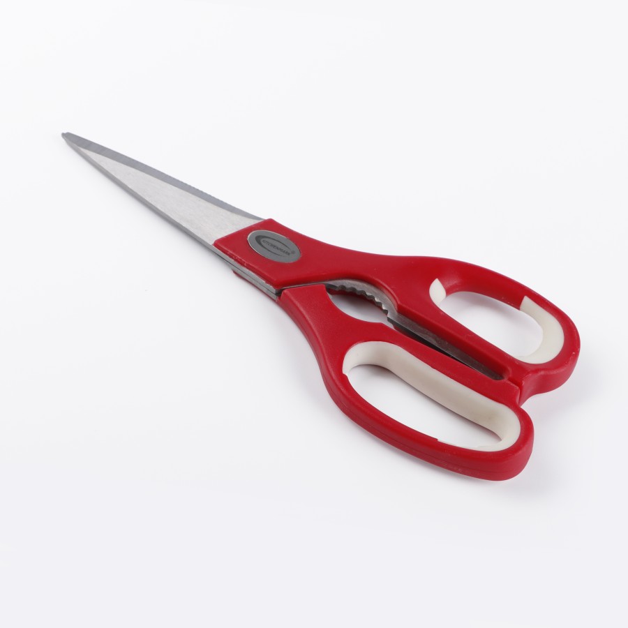 KITCHENMARK Stainless Steel Kitchen Scissors 22cm - 2 Color Pack