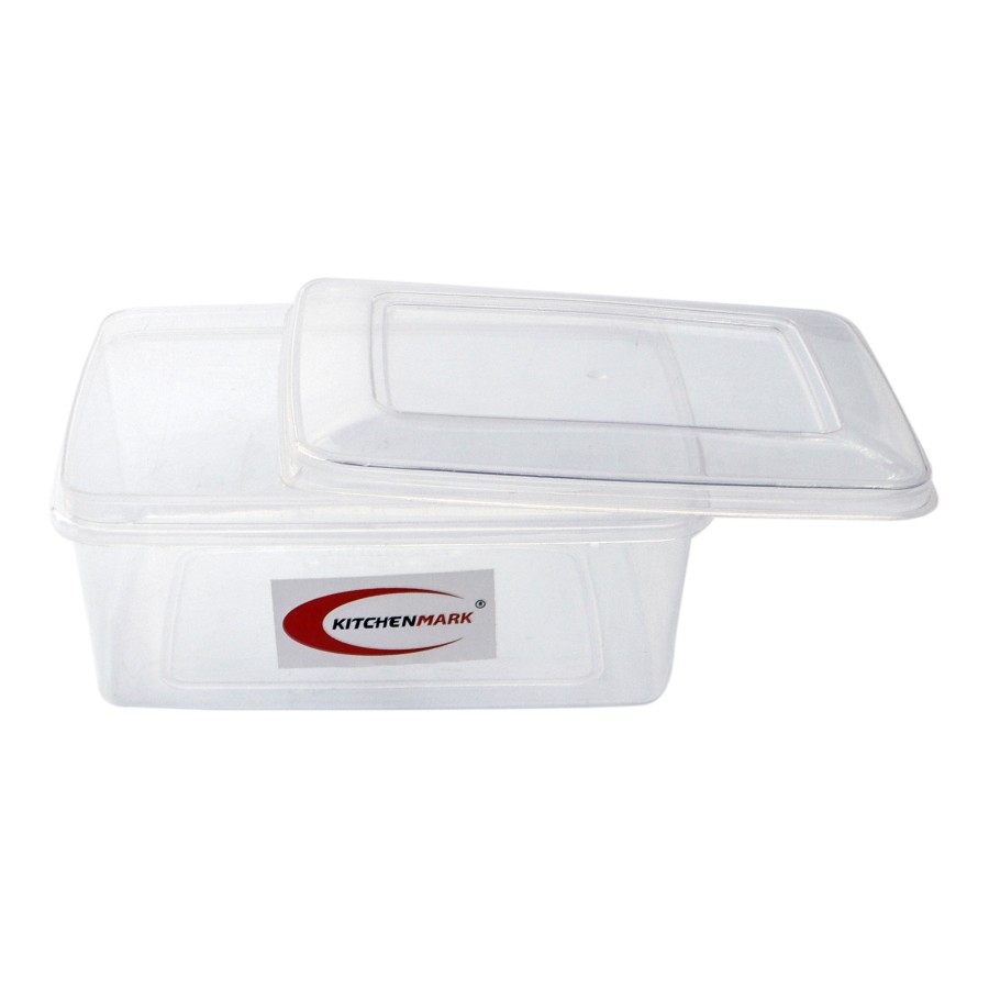 KITCHENMARK Plastic Clear Container - 625ml