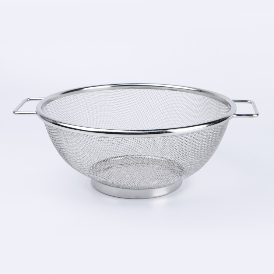 KITCHENMARK Colander Stainless Steel Strainer 24cm