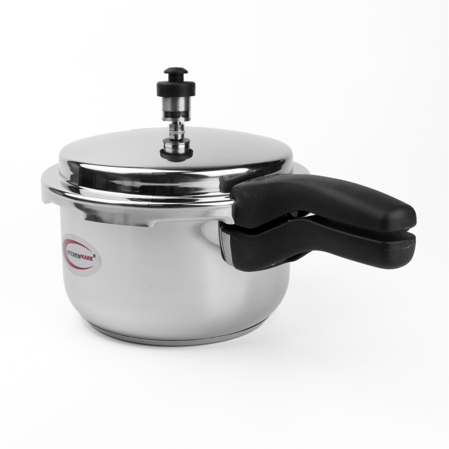 KITCHENMARK Stainless Steel Pressure Cooker 3 Ltr