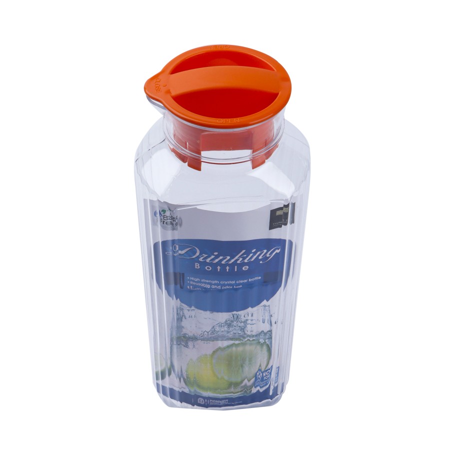 Generic Plastic Water Bottle 1700ml - Orange