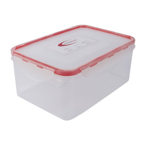 KITCHENMARK Lock and Safe Plastic Container 2200ml - Transparent