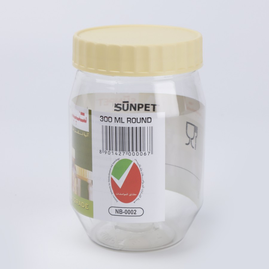  SUNPET Round Jar 300ml