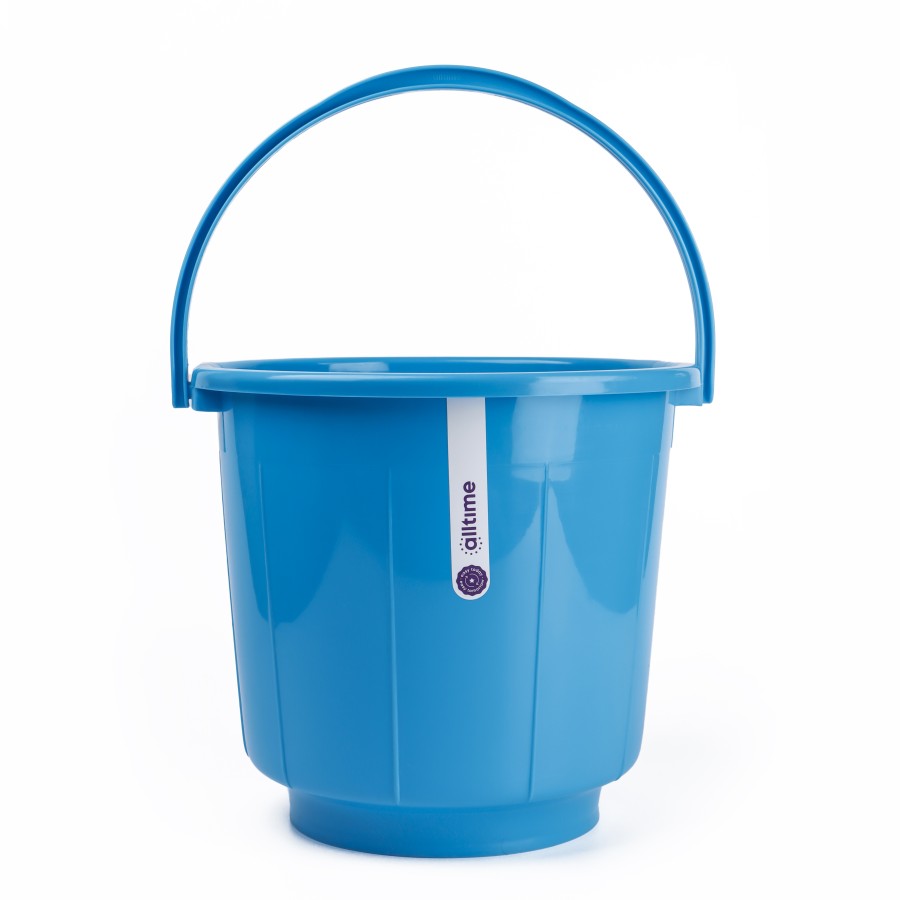 alltime Plastic Bucket with Handle 18Ltr - 3 Color Pack