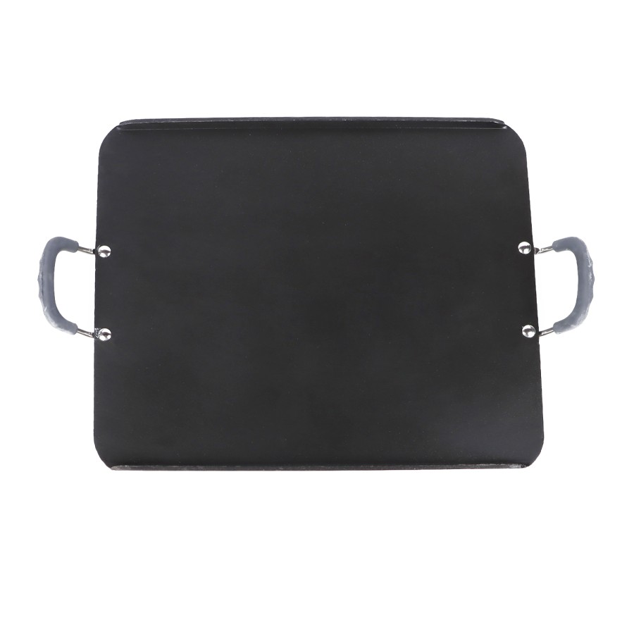 KITCHENMARK Multipurpose Nonstick Rectangular Tawa 30x36cm - Black