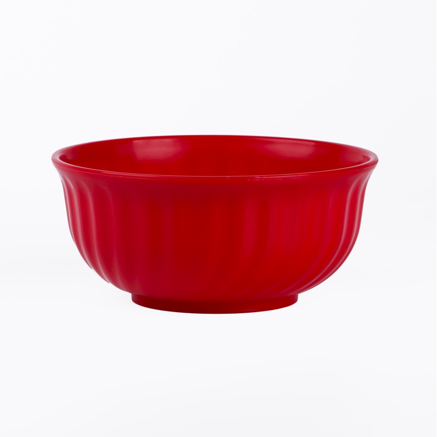 Generic Plastic Bowl 600ml 6pc Set - 2 Color Pack