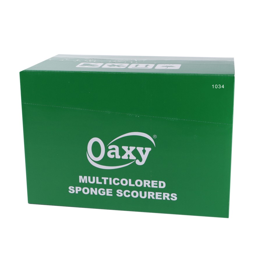 Oaxy 4pc Combo Heavy Duty Sponge Scourers Pack of 16