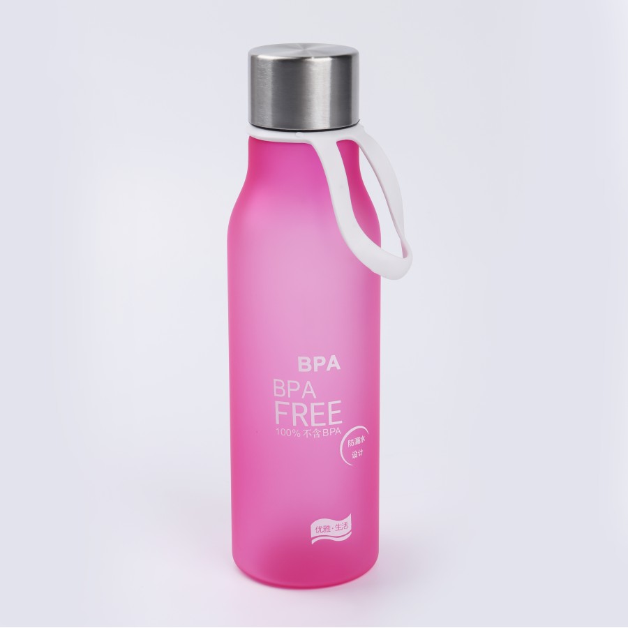 Generic Water Bottle 600mL - 5 Color Pack