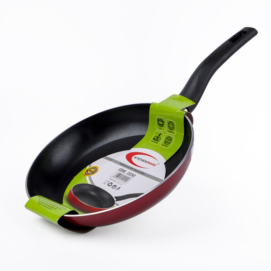 KITCHENMARK Nonstick Frypan 22cm - Red