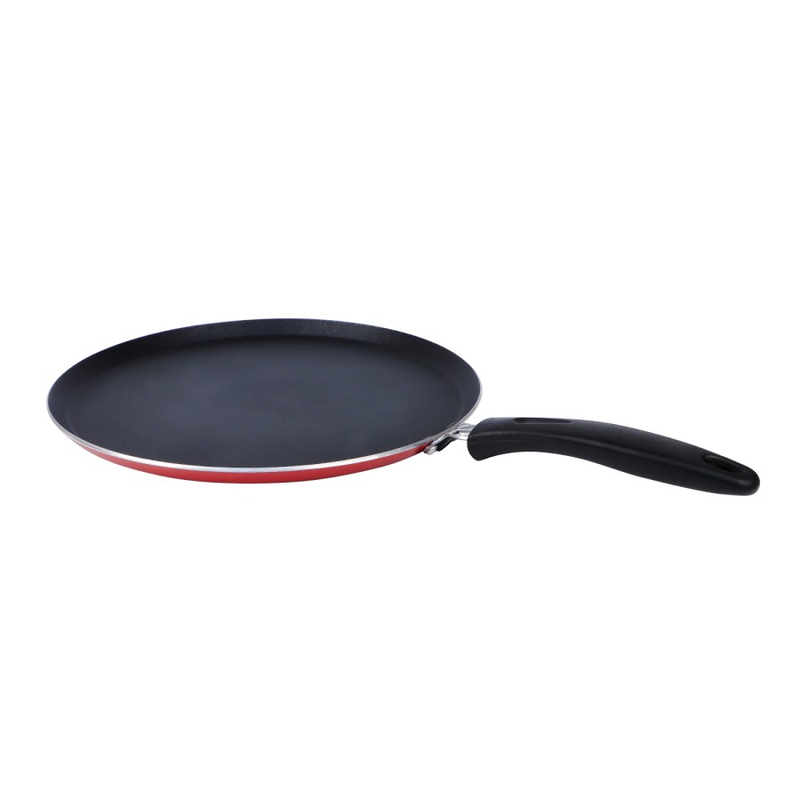 KITCHENMARK Nonstik Aluminium Flat Tawa 28cm - Red