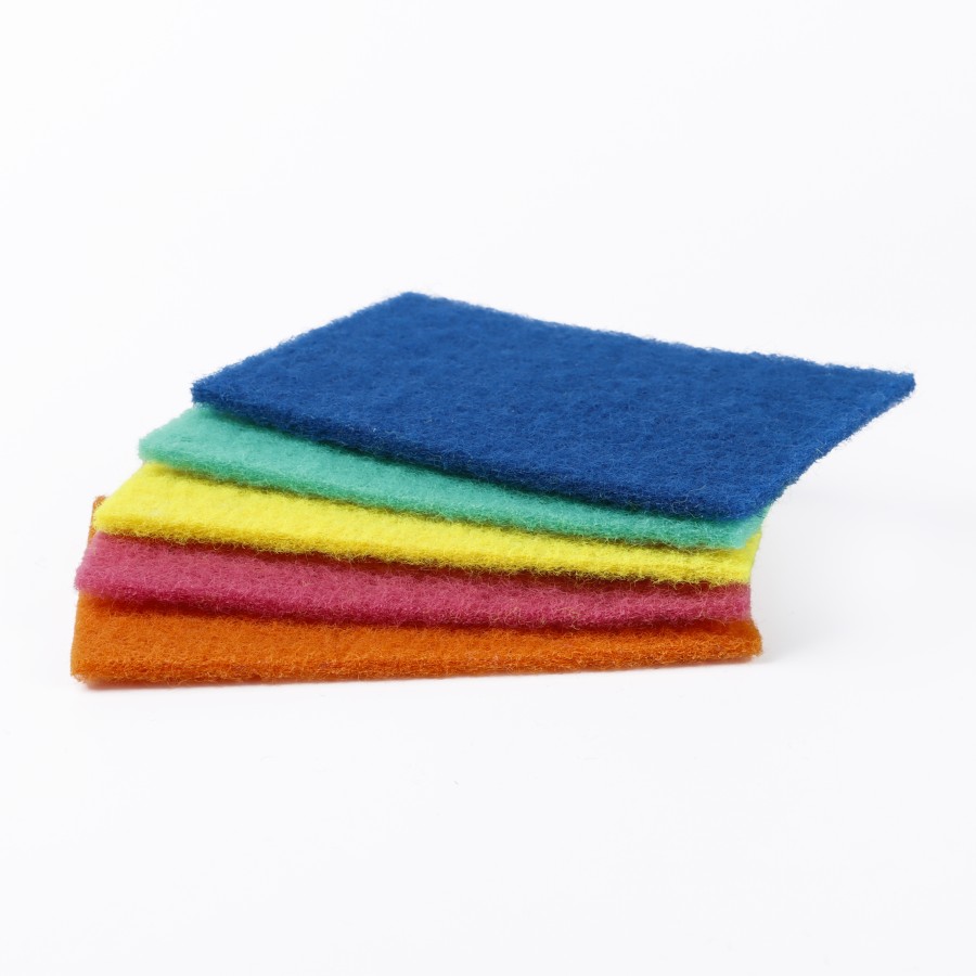 Generic 10pc Multipurpose Scrubbing Pads - 5 Color Pack