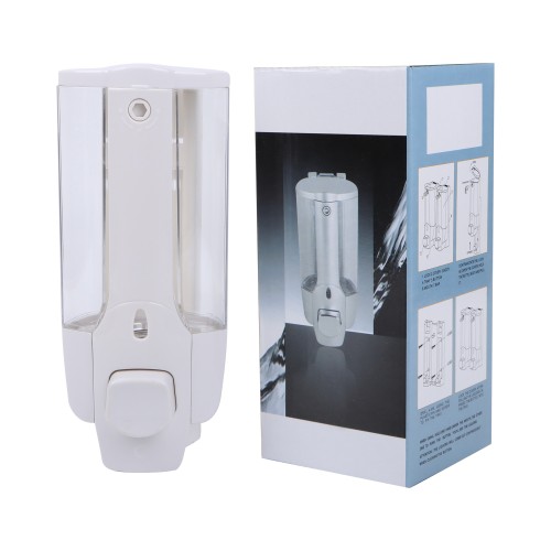 Generic Wall Mounted Liquid Soap Dispenser 20cm - White