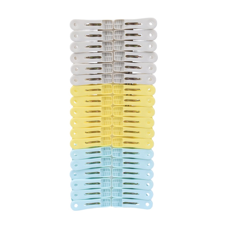 Generic 36pc Plastic Cloth Pegs Clips - Multicolor