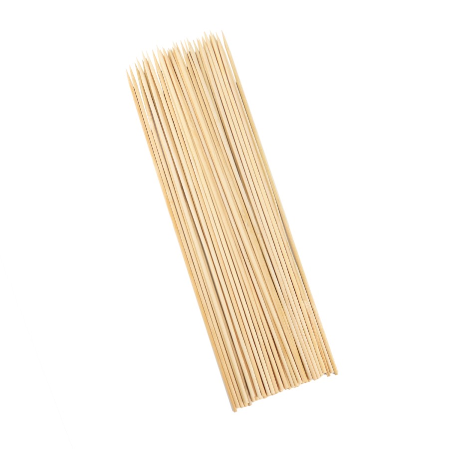 Generic 100pc 4mm Bamboo Stick BBQ Skewer 35cm