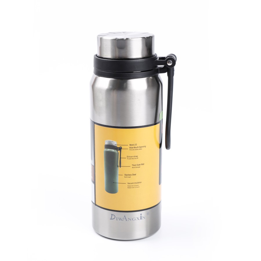 Generic Vacuum Thermos Stainless Steel Bottle 800 mL - 3 Color Pack