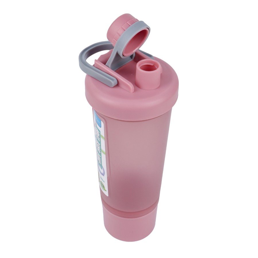 Generic Plastic Water Bottle 600ml - Pink