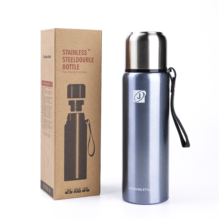 Generic Vacuum Thermos Stainless Steel Bottle 800 mL - 4 Color Pack