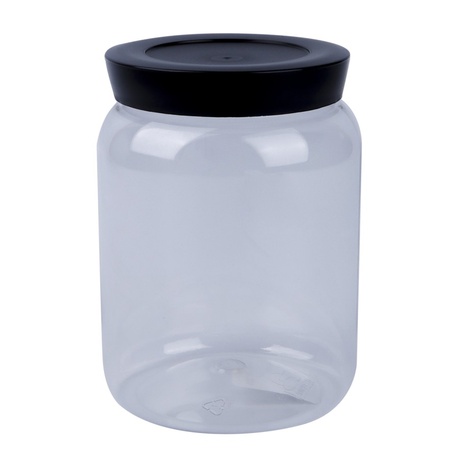 Servewell Airtight Canister Round Transparent Container 1100ml