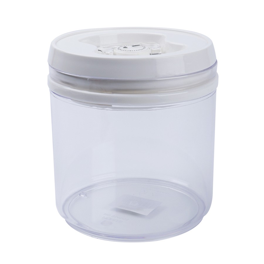 Generic Airtight Canister Transparent Container 1800ml White