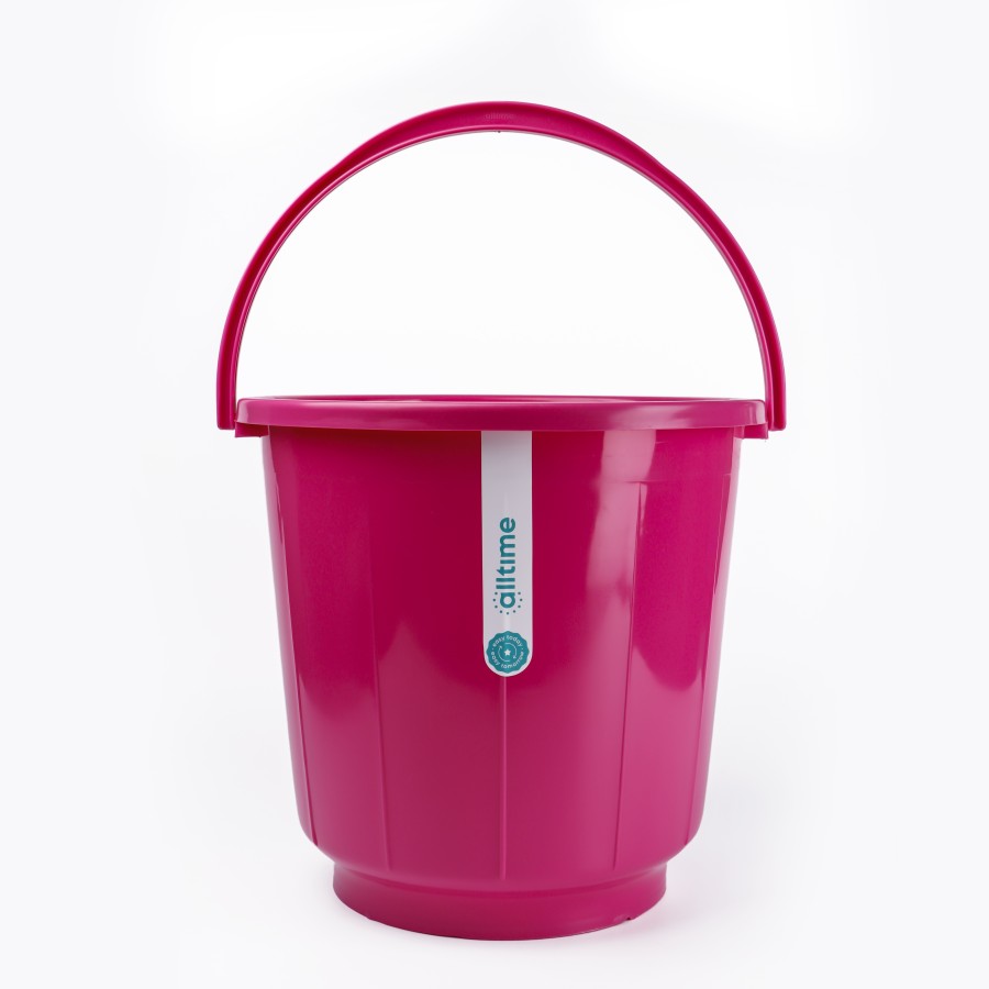 alltime Plastic Bucket with Handle 25Ltr - 3 Color Pack