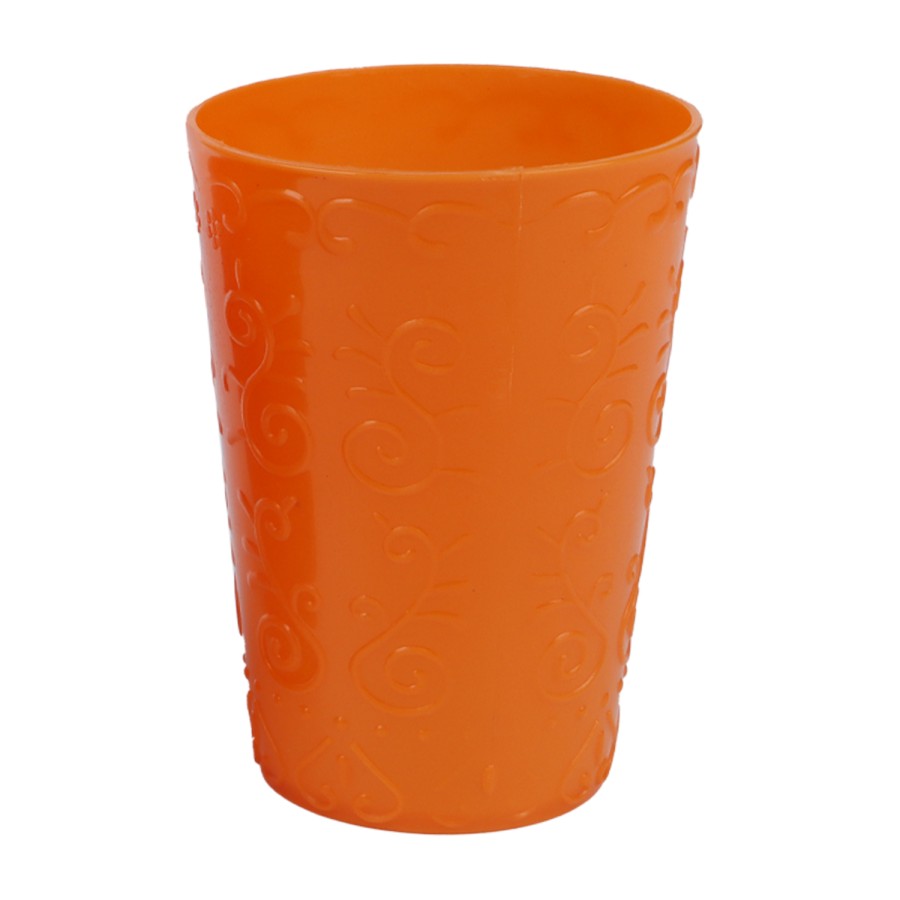 Generic 6pcs Plastic Cup Set 400ml - Multicolor