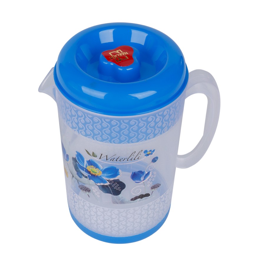 NAKODA Plastic Water Jug 2500ml - Blue