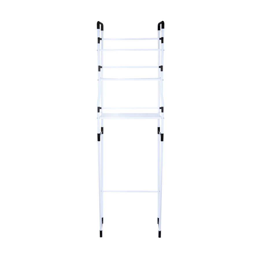 Generic 3 Tier Storage Rack Shelf for Toilet 50x160cm - White