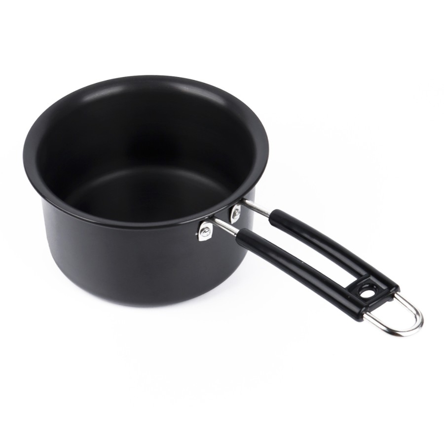 KITCHENMARK Hard Anodized Aluminium Sauce Pan 18cm - Black