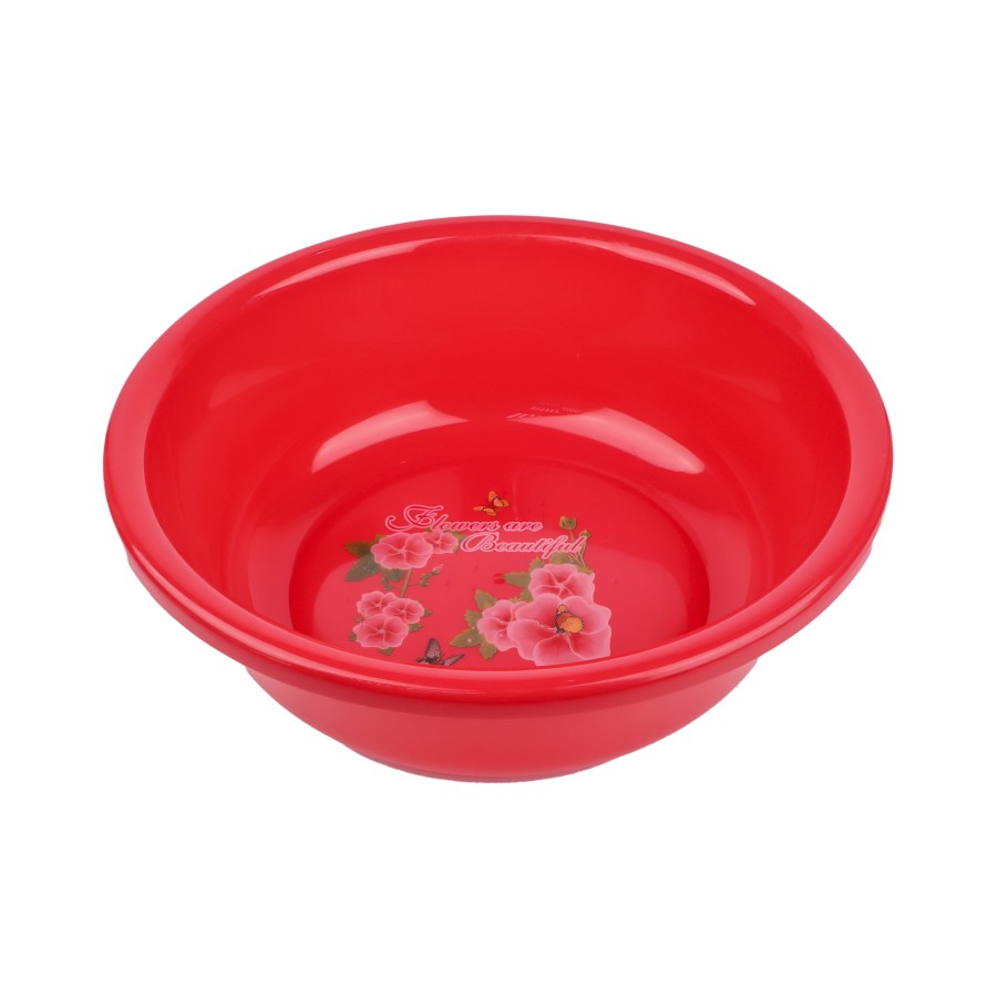 Generic Multipurpose Plastic Basin with Ring 5.5L - 3 Color Pack