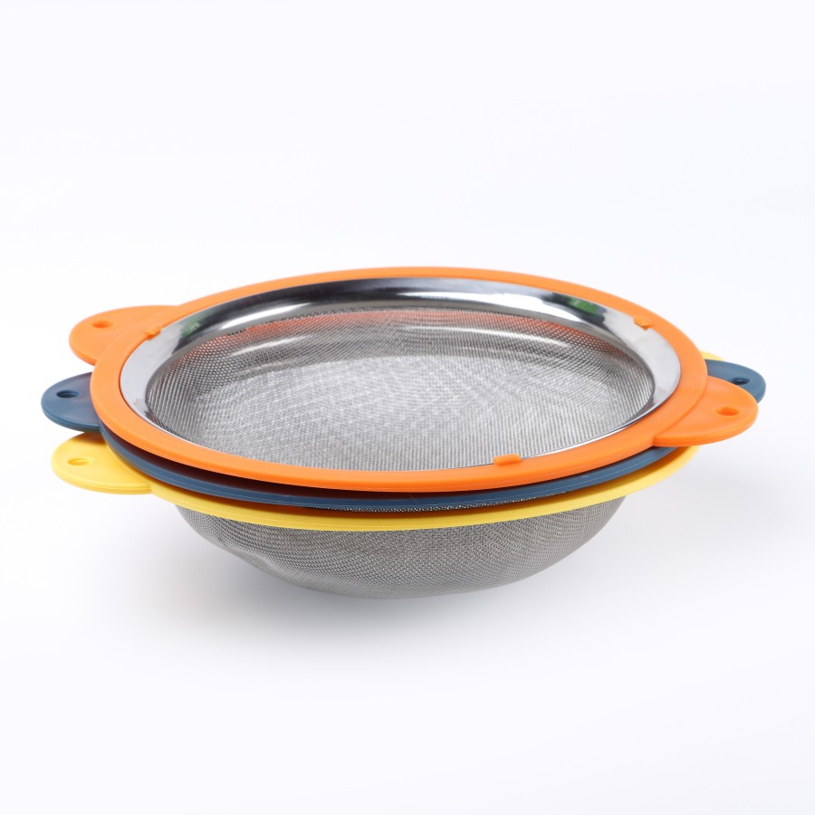 KITCHENMARK Strainer 20 cm - 3 Color Pack