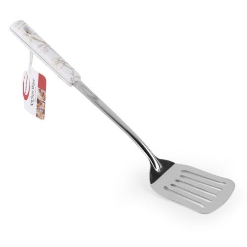 KITCHENMARK Stainless Steel Spatula Turner 37cm - White Gold