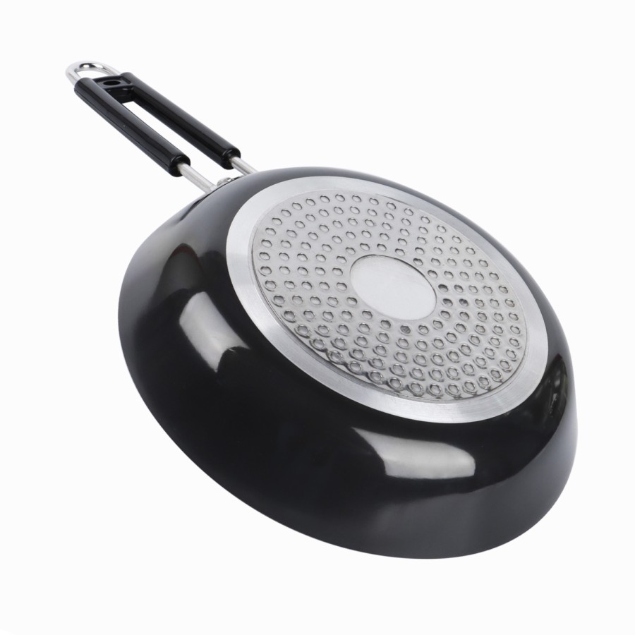 KITCHENMARK Hard Anodized Aluminium Frying Pan 21cm - Black