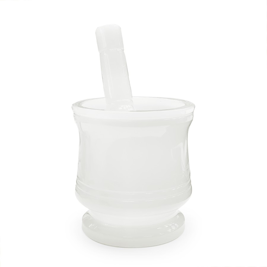 Generic Plastic Mortar Pestle Set 10.5cm - White