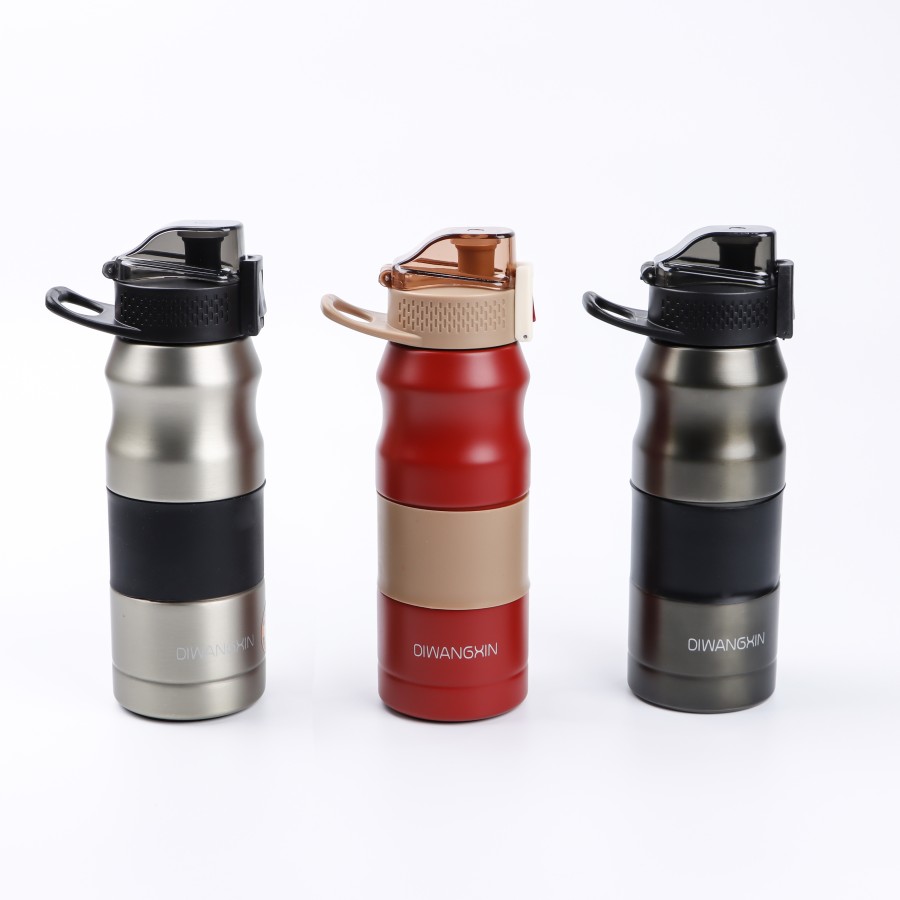 Generic Vacuum Thermos Stainless Steel Bottle 500 mL - 3 Color Pack