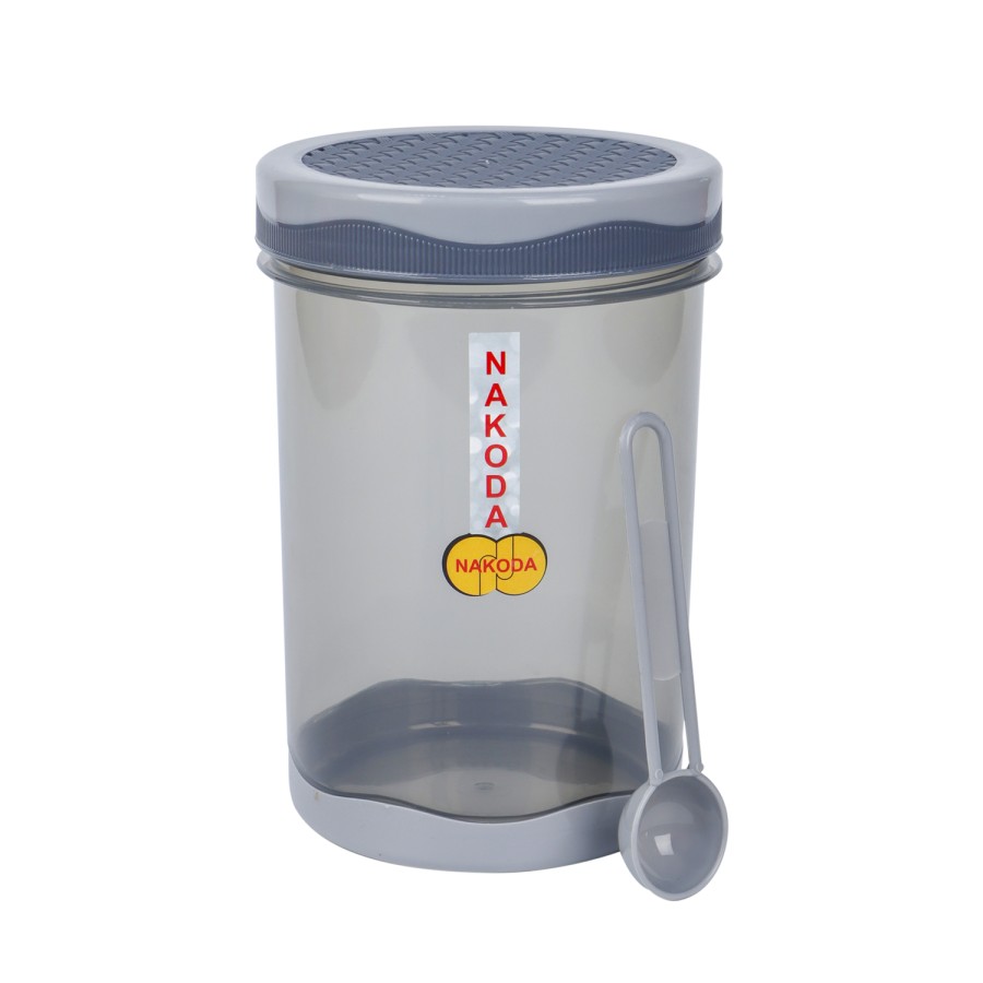 Nakoda 3pcs Pluto Container 1600ml - Grey