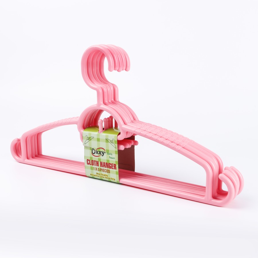 Gab Plastic Set of 5 Adult Hangers – Available in several colors – KATEI UAE