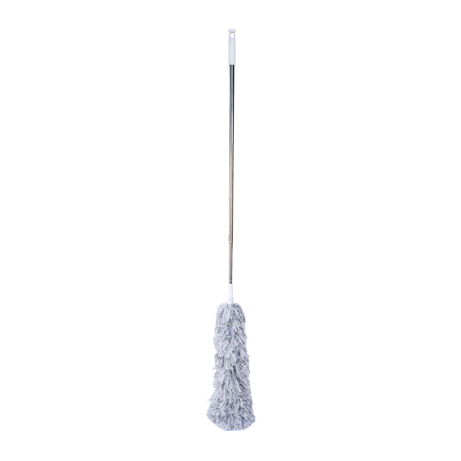 KITCHENMARK Steel Handle Duster 84cm - White