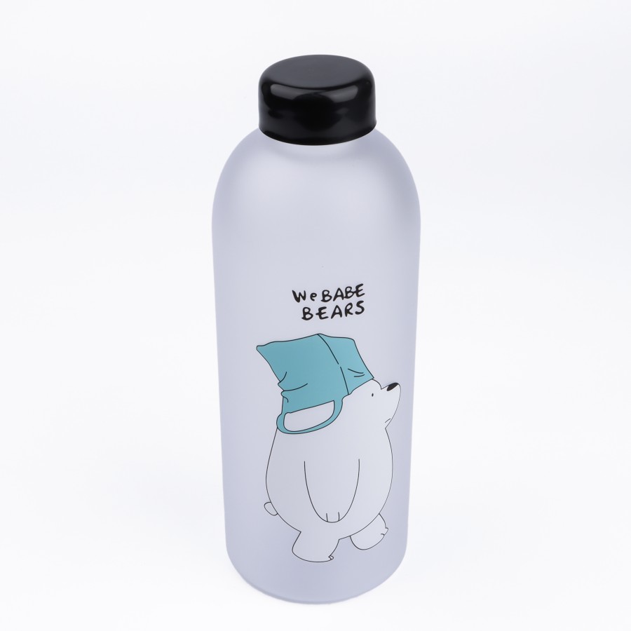 Generic Frost Design Plastic Water Bottle 1L