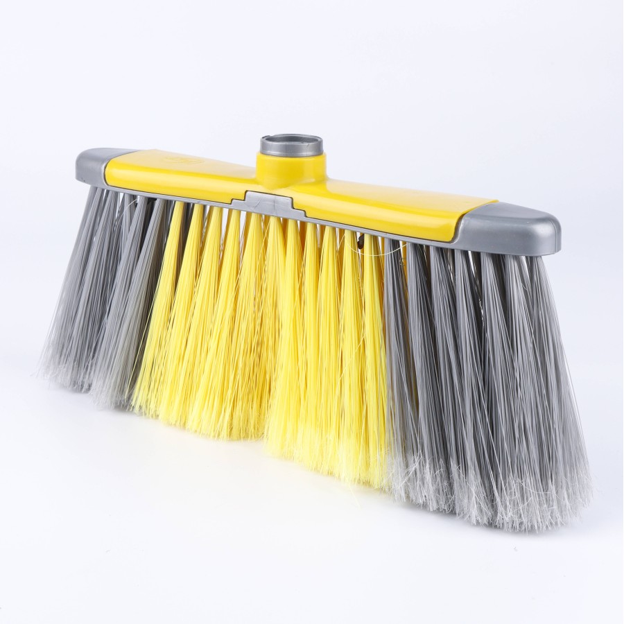 Oaxy V-Classic Indoor Floor Cleaning Broom - 3 Color Pack