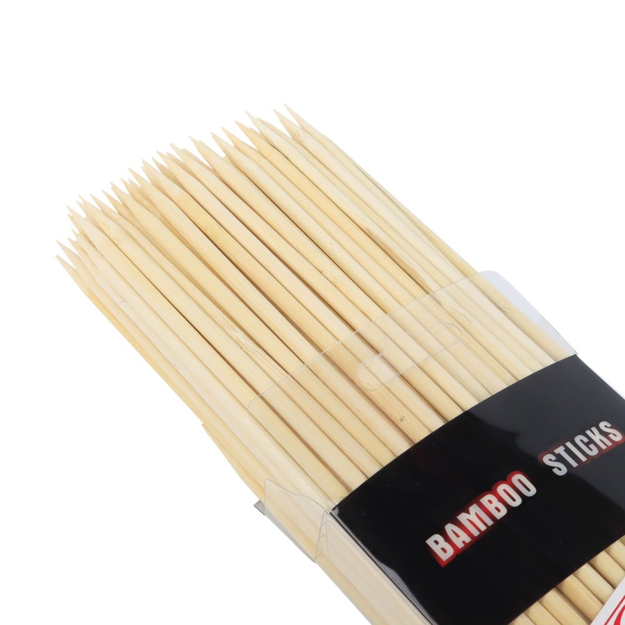 Generic 100pc 5mm Bamboo Stick BBQ Skewer 30cm