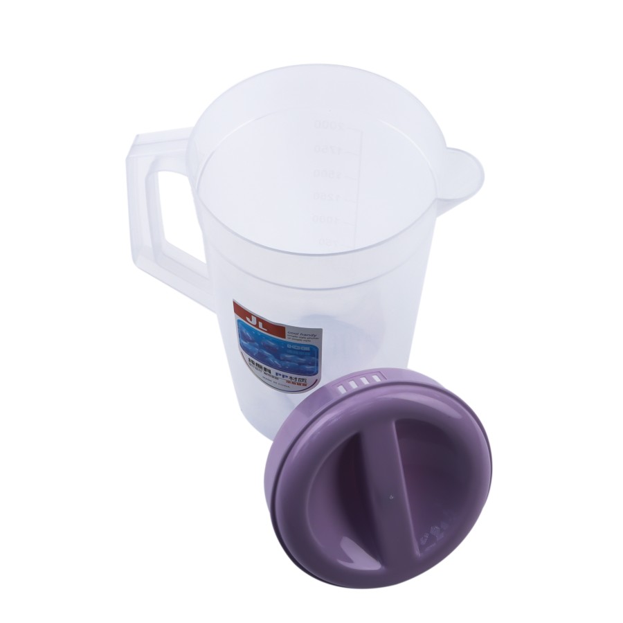 Generic Plastic Water Jug 2L - 2 Color Pack