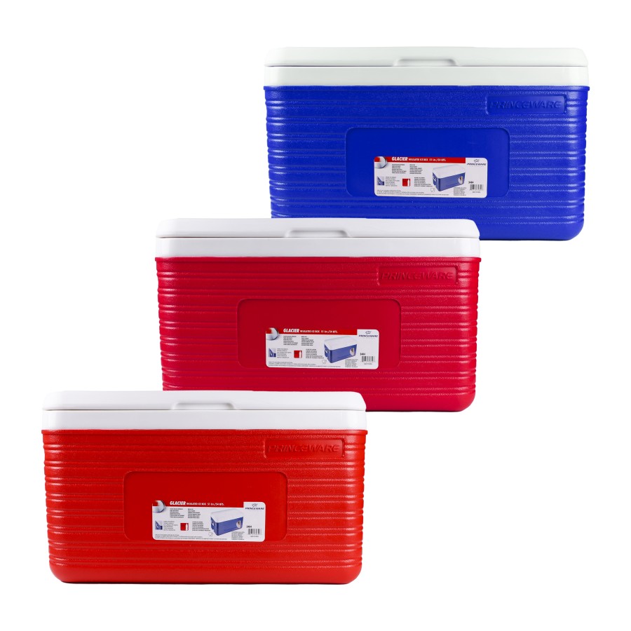 PRINCEWARE Glacier Insulated Ice Box 51ltr - 3 Color Pack