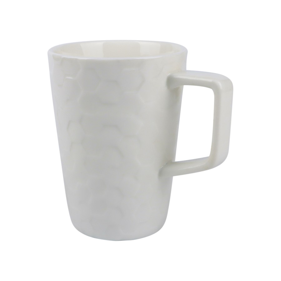 Generic White Ceramic Mug 450ml - 24pcs per Carton