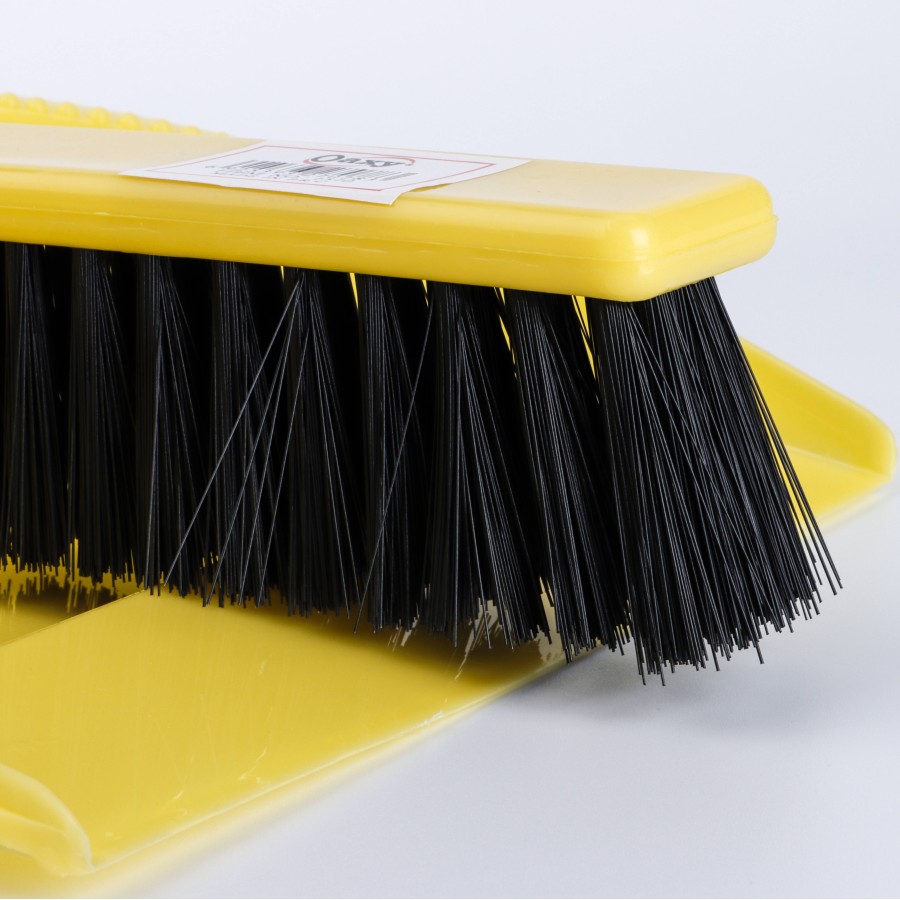 Oaxy Dustpan with Brush - 3 Color Pack