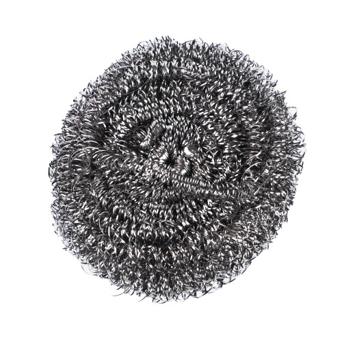 Generic 6pc Stainless Steel Steel Wool Scourer Set - Silver