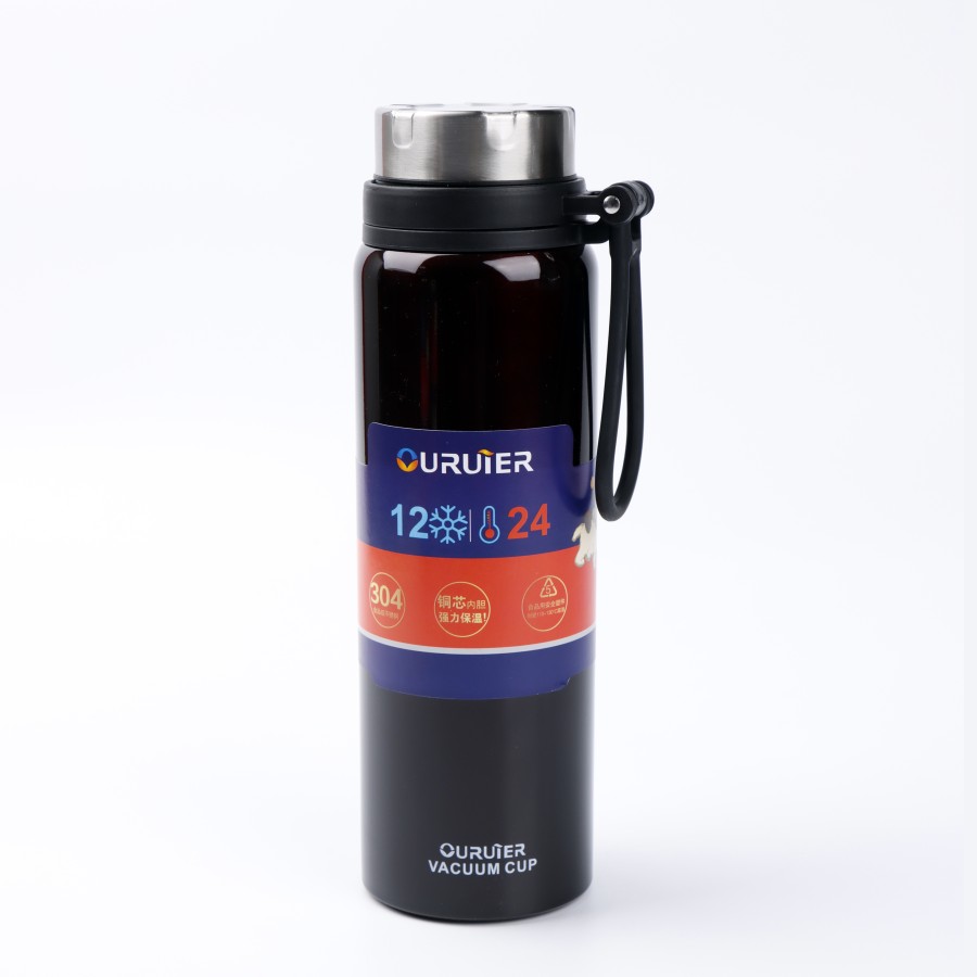 Generic Vacuum Thermos Stainless Steel Bottle 1000 mL - 3 Color Pack