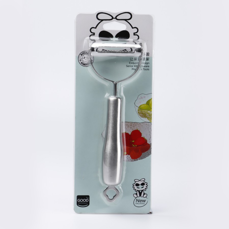 Generic Smile Stainless Steel Peeler 18cm