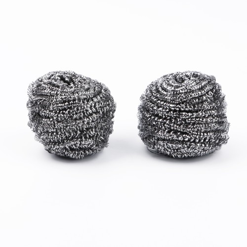 LIAO 2pc Stainless Steel Scourer 20g