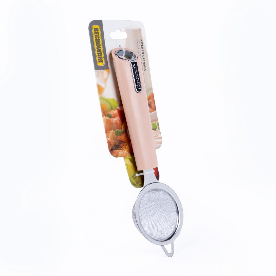 BECHOWARE Stainless Steel Tea Strainer 21cm - Beige